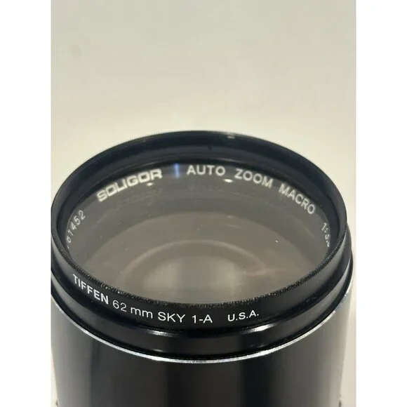 soligor Auto Zoom Macro Camera Lens 1:3.5 With Case